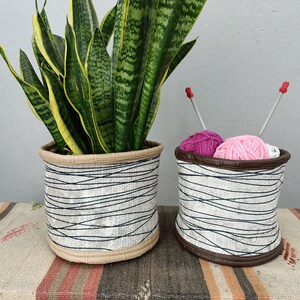植木鉢、バスケット植木鉢、プランターボックス、植物用バスケット、手作りバスケット、バスルームオーガナイザー、植木鉢、収納バスケット、PTB 873