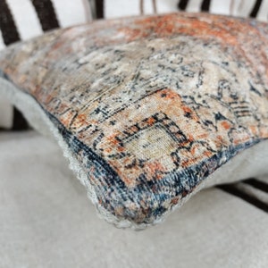 Kilim cushion cover, Handmade pillow, Turkish rug pillow, Decorative pillow, Sofa pillow, Couch pillow, 12x24 Pillow, PT 794