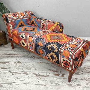 Upholstered chaise lounge, Living room sofa, Aztec chair, Lounging chair, Saloon sofa, Bench with back, Storage bed, Ottoman bench, SOFA 00