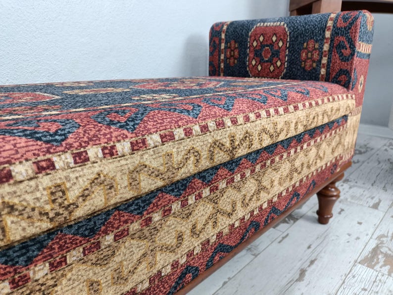 King bed bench, Storage sofa couch, Sleeper sofa, Sofa bench, Daybed with storage, Upholstered sofa couch, Bedroom furniture, MTL 18x51 162 image 8