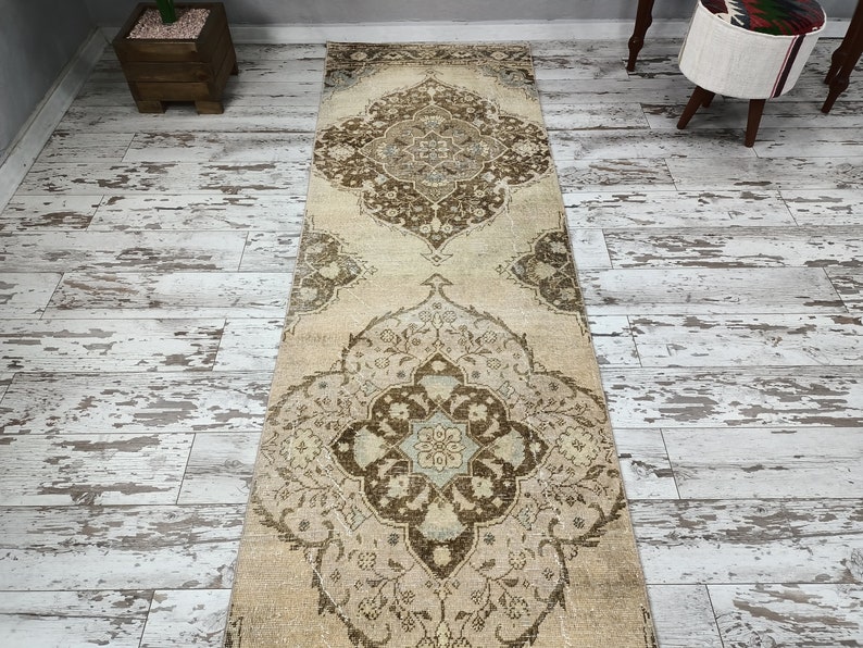 Hallway Runner Cottagecore Rugs Vintage Rug Oushak Runner Etsy