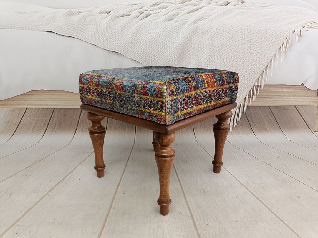 Ottoman Footstool Dressing Table Stool Piano Bench Bedroom