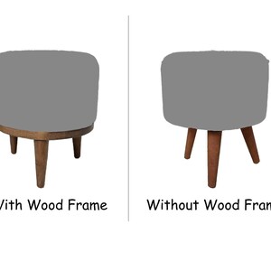 Dressing table stool, Hidden storage, Pouf stool, Ottoman chair, Footstool bench, Bean bag, Sitting bench, Piano bench, Footrest, FS 63-2