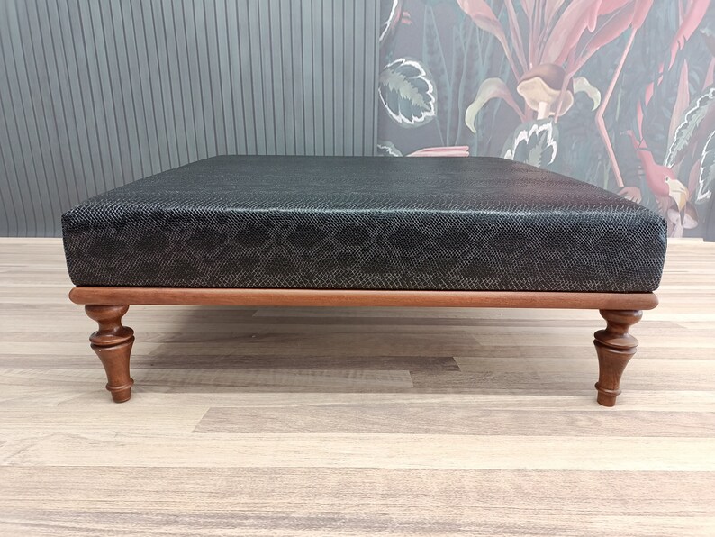 Leather coffee table, Cockatail table, Center table, Ottoman table, Retro tea table, Nesting table, Accent table, Short table, 36x36