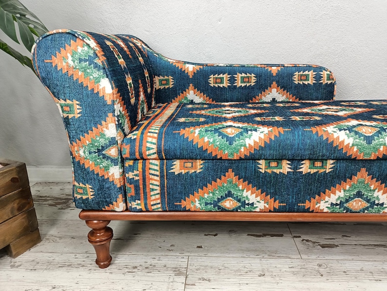 Chaise lounge chair, Dressing chair, Sleeper sofa, Reading nook, Storage sofa, Upholstered couch, Wedding chair, Bohemian sofa, SOFA 159