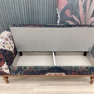 Chaise lounge sofa, Sleeper sofa, Upholstered sofa couch, Handmade furniture, Relaxing chair, Cat couch, Saloon sofa, Boho sofa, SOFA 870