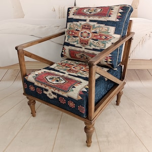 Upholstered chair, Bergere chair, Office chair, Accent chair, Bar chair, Handmade furniture, Side chair, Entry chair, Lounge chair, SOFA 261