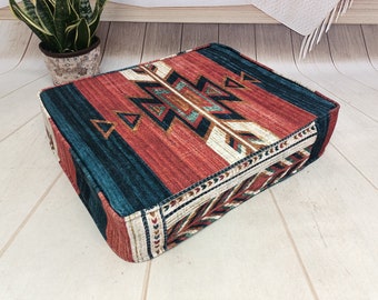 floor pouf ottoman, couch cushion, aztec cushion, reading nook cushion, floor seating, sofa cushion, swing cushion, cushion cover, PPP 58