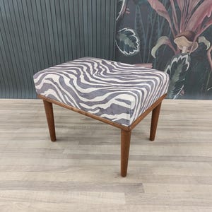 Hallway shoe bench, Zebra ottoman bench, Wood work bench, Cool saloon seat, Artistic furniture, Make up chair, Unique piano stool, BENCH ZEO