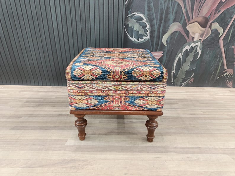 Storage Bench, Trunk Coffee Table, Upholstered Bench, Ottoman Bench, Hallway Bench, Storage Coffee Table, Shoe Bench, Boho Bench, ST- 63