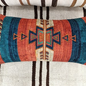 oreiller de décoration intérieure, taie d'oreiller tribal, coussin de banc, oreiller contemporain, oreiller aztèque, oreiller de corps, respectueux de l'environnement, oreillers d'intérieur, PT 58 image 5