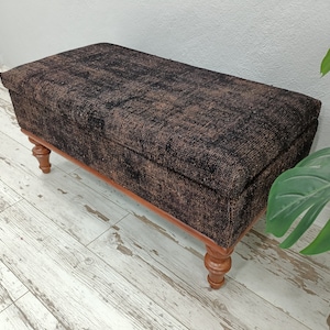 Storage Bench, Bedroom Bench, Ottoman Bench, Upholstered Bench, Storage Piano Bench, Low Chair, Shoe Bench, Footstool Bench, VT 18x36 242
