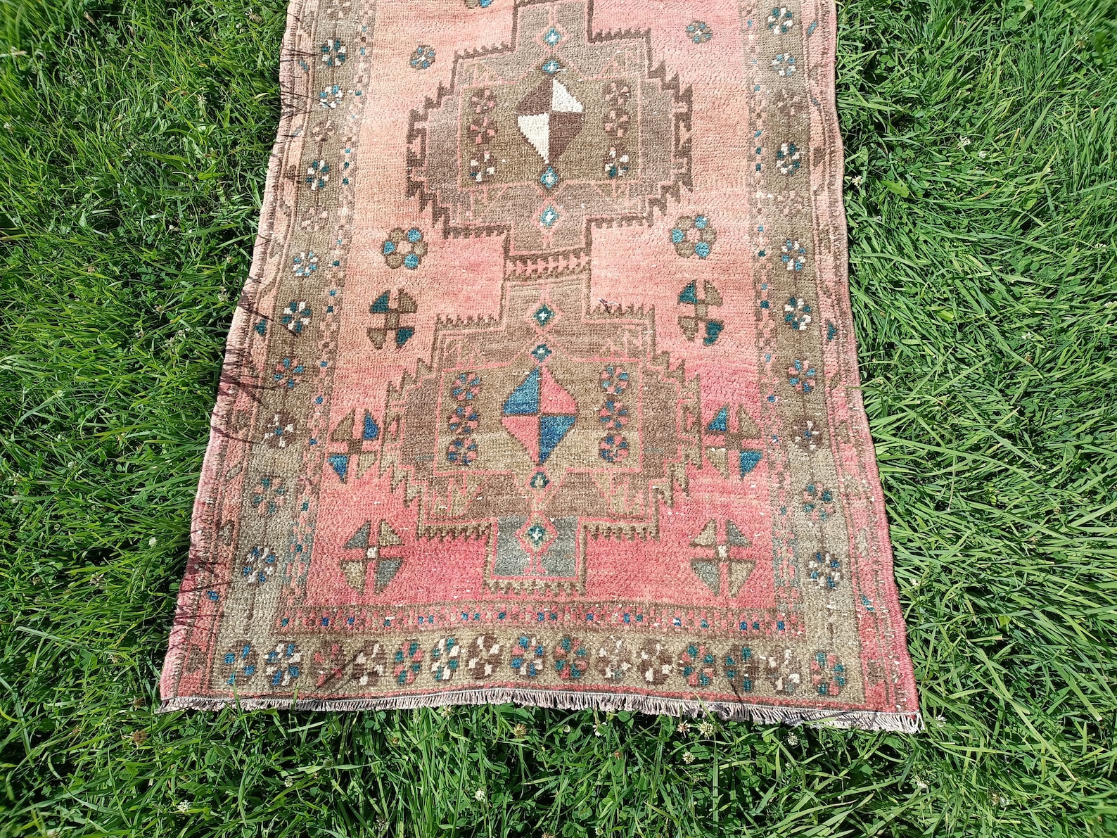 Runner Rug Oushak Rug Bedroom Rug Office Rug Terrace Rug Etsy
