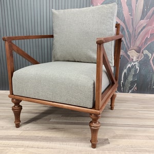 Lounge chair, Lazy chair, Sofa side chair, Fireside chair, Comfy chair, Gift for her, Accent Furniture, Hall chair, Cozy chair, SOFA KM-09