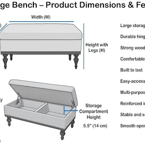 Storage Bench, Shoe Bench, Cabinet Bench, Ottoman Bench, Storage Side Table, Coffee Table, Entryway Bench, Storage Chest, Flip Top, ST- 160