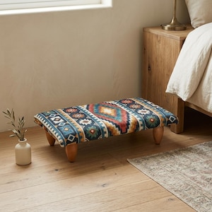 Stepping stool, Pantry stool, Low stool, Bed step stool, Recliner stool, Foot riser, Boho stool, Sofa caddy, Footrest pouf, Footstool, B621