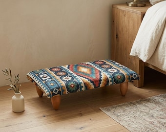 Stepping stool, Pantry stool, Low stool, Bed step stool, Recliner stool, Foot riser, Boho stool, Sofa caddy, Footrest pouf, Footstool, B621