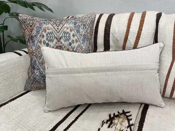 Throw Pillow Cover, Decorative Pillow, Rug Pillow, Couch Pillow