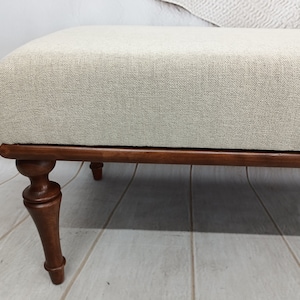Hallway bench, Ottoman for bedroom, Retro bench, Upholstered bench, Dining table bench, Foyer bench, Cozy bench, Porch bench, BENCH KM-3