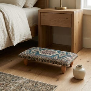 Small stool, Shower stool, Foot rest stool, Multipurpose stool, Plant platform, Stepping stool, Bench for bedroom, Durable stool, BS 1024