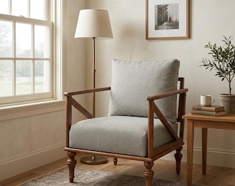 Fåtölj, Lazy Chair, Soffa, Brasfåtölj, Bekväm fåtölj, Present till henne, Accentmöbler, Hallfåtölj, Mysig fåtölj, SOFFA KM-09