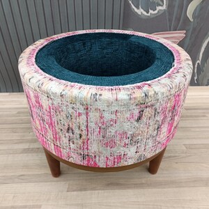 Storage space, Dressing table stool, Piano bench, Storage pouf, Ottoman bench, Sitting bench, Vanity stool, Make up stool, Footstool, FS66-2