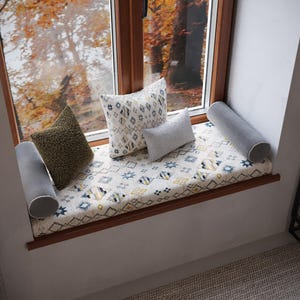 floor pouf cover, ottoman cover, floor cushion seating, bench cushion, nook cushion, pet bed cushion, ethnic pillow cover, boho pouf, PP 71