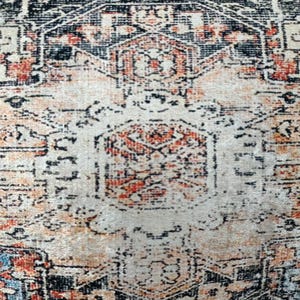 Lounge furniture, Orange sofa couch, Textile Art sofa, Rug upholstered sofa, Bench with arms, Sectional sofa, Storage seating, MTL 18x51 794 image 7