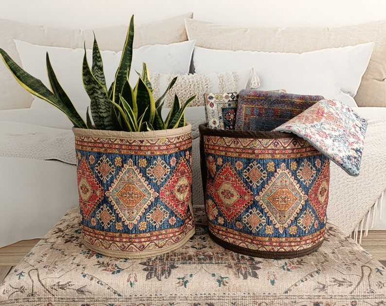 basket planter, planter pack, big planter, basket for plants pot, blanket basket, bathroom organizer, plant holder, planter bag,