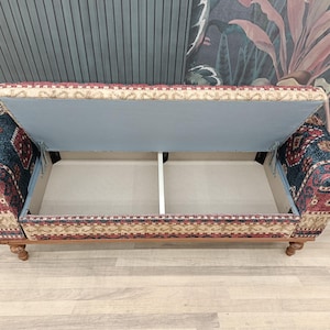 Ottoman Storage, Day Bed Sofa, End Of Bed Bench, Handmade Furniture, Dining Chair, Kitchen Chair, Lounge Stool, Farmhouse Bench, ST18x51 162