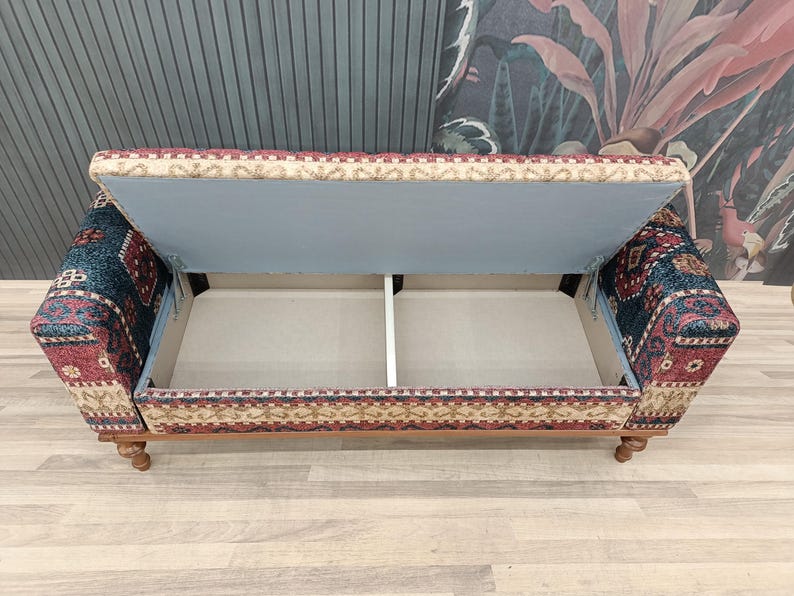 Ottoman Storage, Day Bed Sofa, End Of Bed Bench, Handmade Furniture, Dining Chair, Kitchen Chair, Lounge Stool, Farmhouse Bench, ST18x51 162
