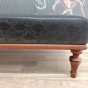 Leather coffee table, Cockatail table, Center table, Ottoman table, Retro tea table, Nesting table, Accent table, Short table, 36x36 KM-23