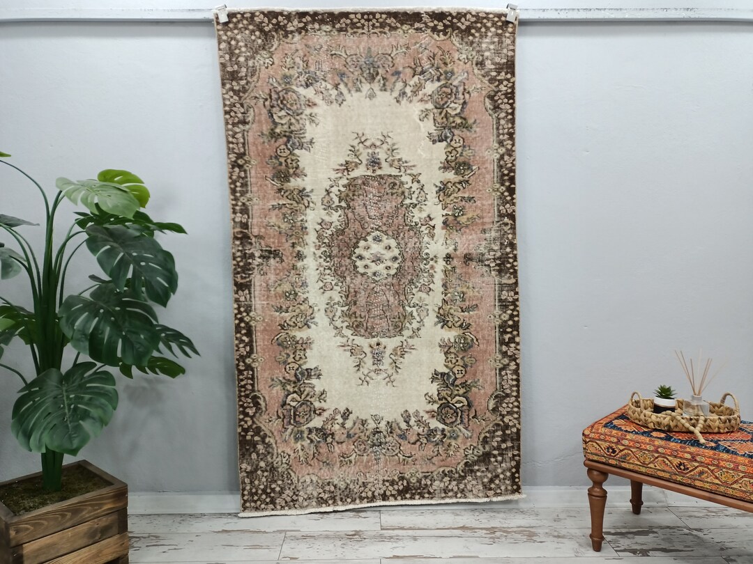 Anatolian Carpet, Authentic Rug, Diningroom Rug, Under Desk Rug ...