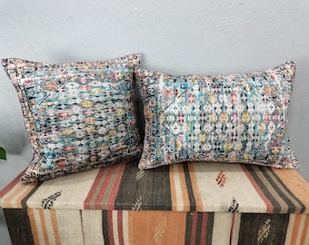 decorative pillow, rug pillow cover, couch cushion, lumbar pillow, floral pillow cover, bohemian cushion, pillow cases, throw pillow, PT 67