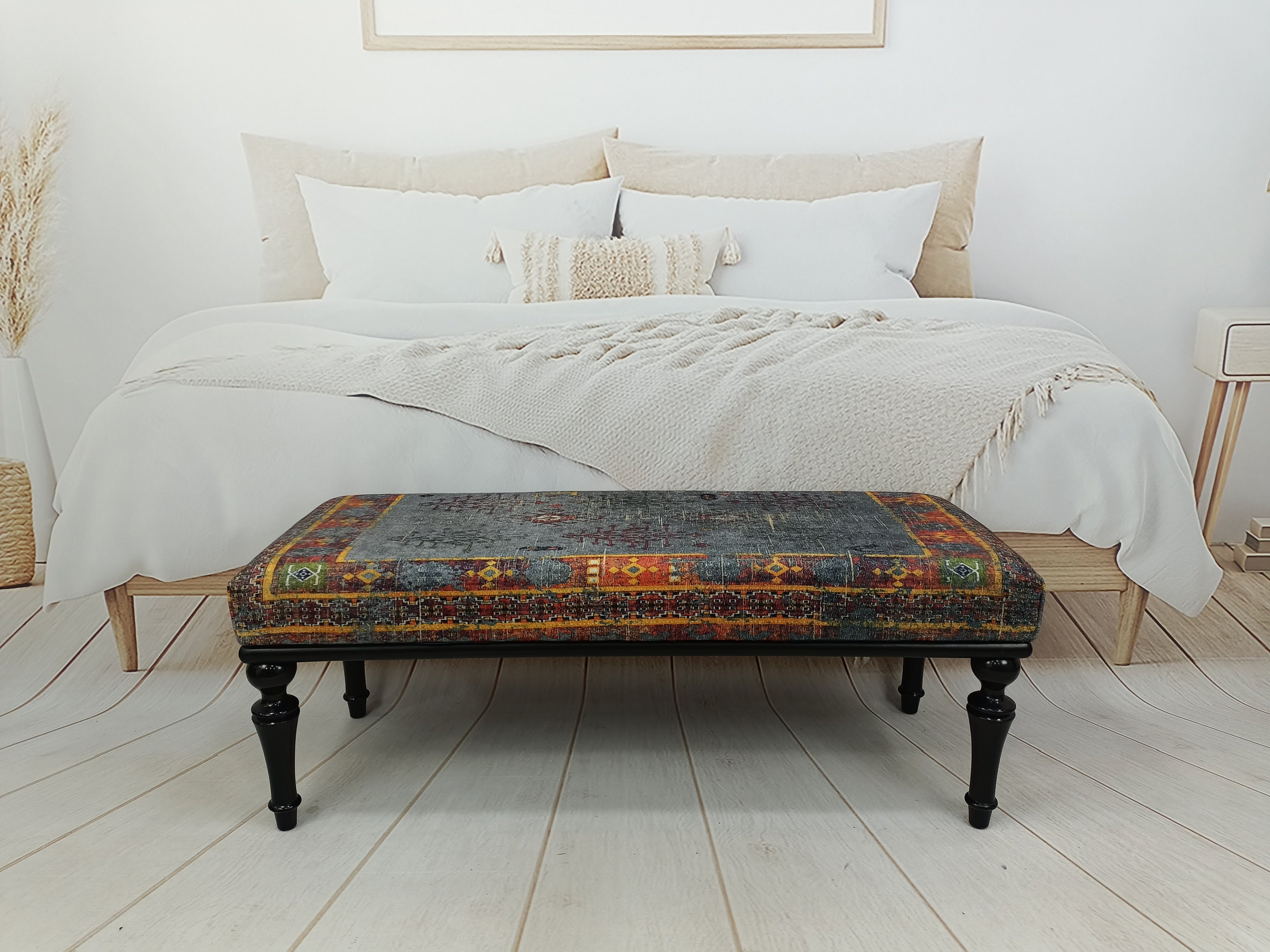 Zebediah online tufted ottoman