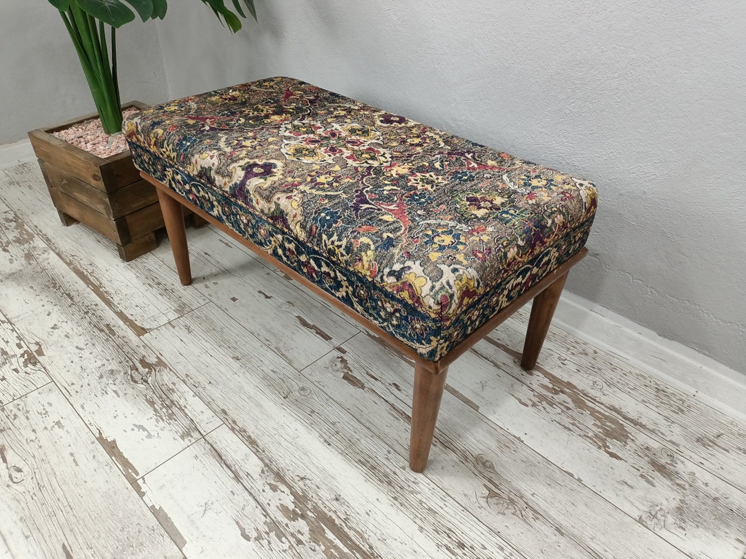 Piano Bench, Bench for Entry, Window Seat, Footstool Ottoman, Farmhouse