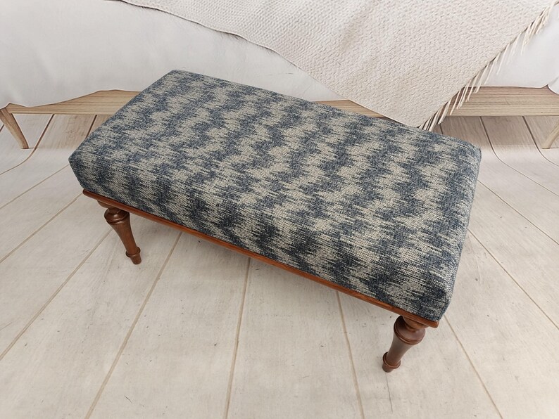 Entryway bench, Footstool bench, Lounge bench, Bed end bench, Dining bench, Bohemian bench, Frontdoor bench, Covered bench, BENCH KM-5 image 11