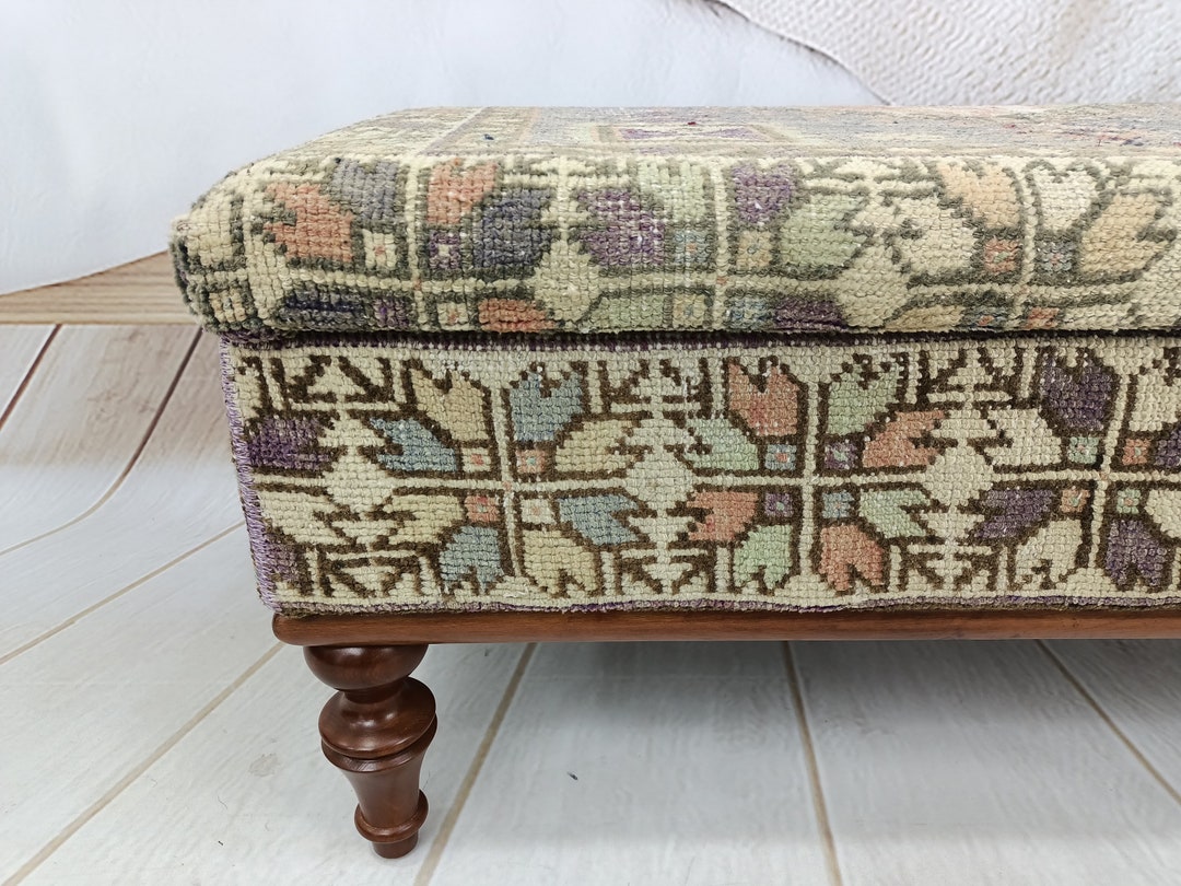 Vintage Coffee Table, Storage Bench, Ottoman Bench, Corner Bench