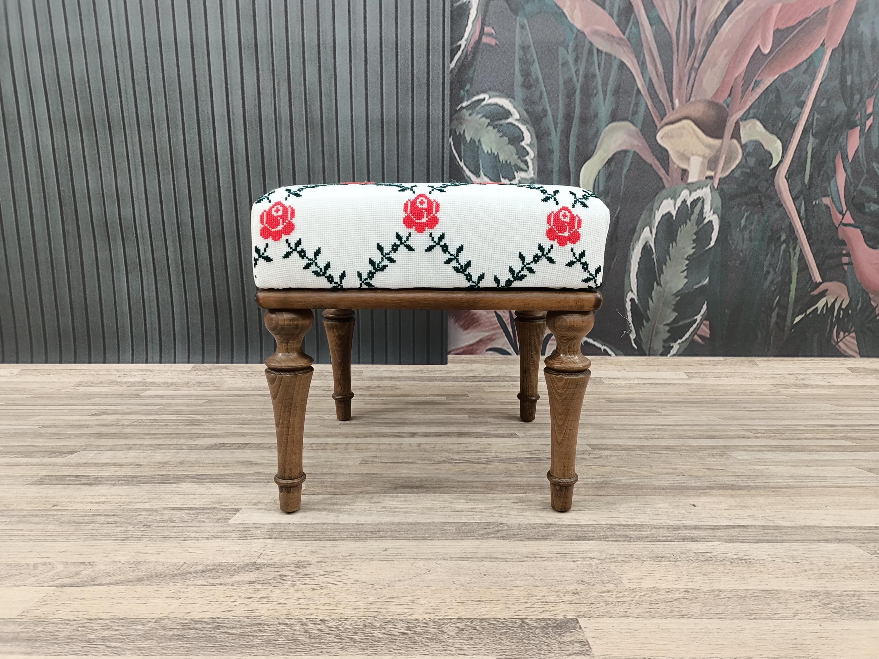 ドレッシングテーブルスツール、キリムラグベンチ、ペディキュア