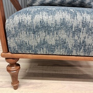 Lesestuhl, Handgefertigter Sessel, Sitzstuhl, Holzarbeitsmöbel, Boho-Sessel, Polstersofa, Tv-Stuhl, Vatertagsgeschenk, SOFA KM-05 Bild 15