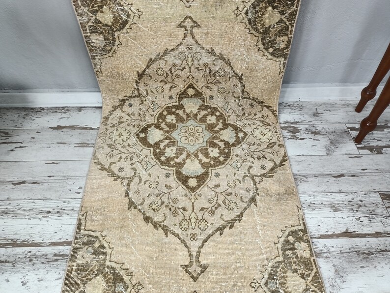 Hallway Runner Cottagecore Rugs Vintage Rug Oushak Runner Etsy