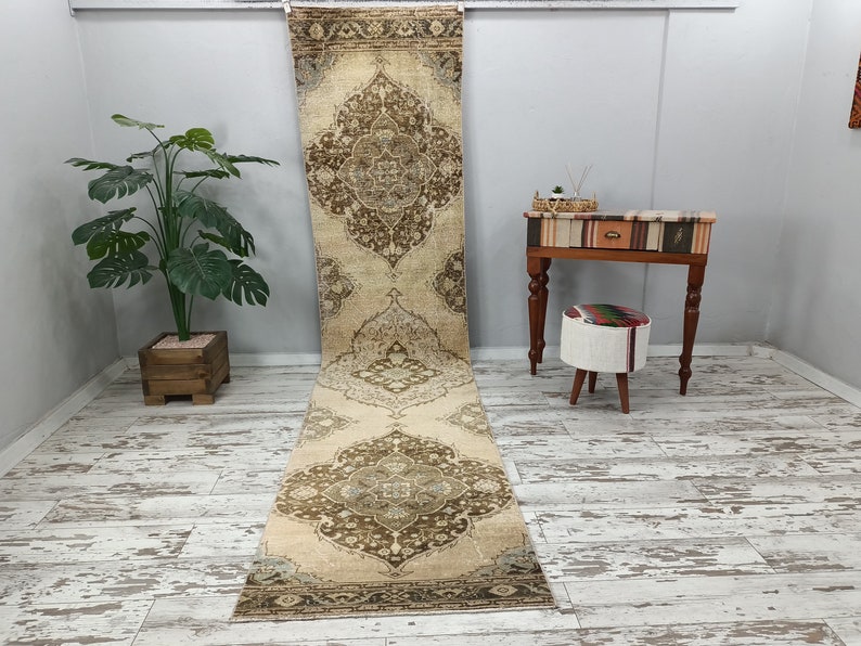 Hallway Runner Cottagecore Rugs Vintage Rug Oushak Runner Etsy