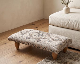 Tabouret polyvalent, Support de lecture, Table de sol, Escabeau de lit, Rehausse de pied, Pouf sous le bureau, Cadeaux de bureau, Banc ottoman, Chaise basse, 64