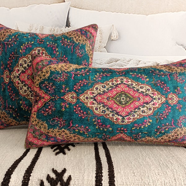 handmade pillow, gothic pillow, bedroom pillow, decorative pillow, cushion pillow, pillow cover, aztec pillow, rustic pillow, PT 405