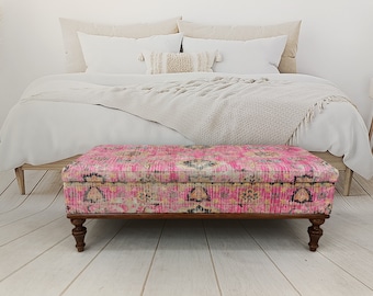 Upholstered Bench, Storage Ottoman, Storage Coffee Table, Low Chair, Tea Table, Entryway Organizer, Corner Bench, Shoe Storage Bench ST- 66