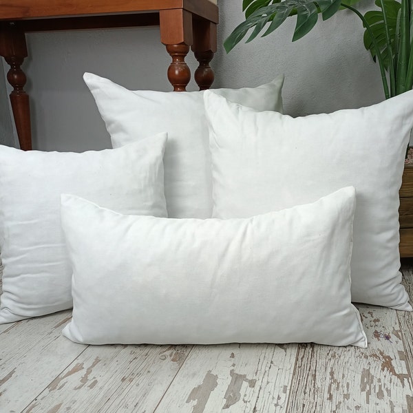 pillow insert, cushion filling, please type your request size in the personalization box