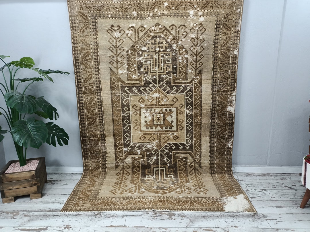 Large Antique Rug Antique Rug, Large Vintage Rug, Scandi Style Rug, Living Room Rug ...
