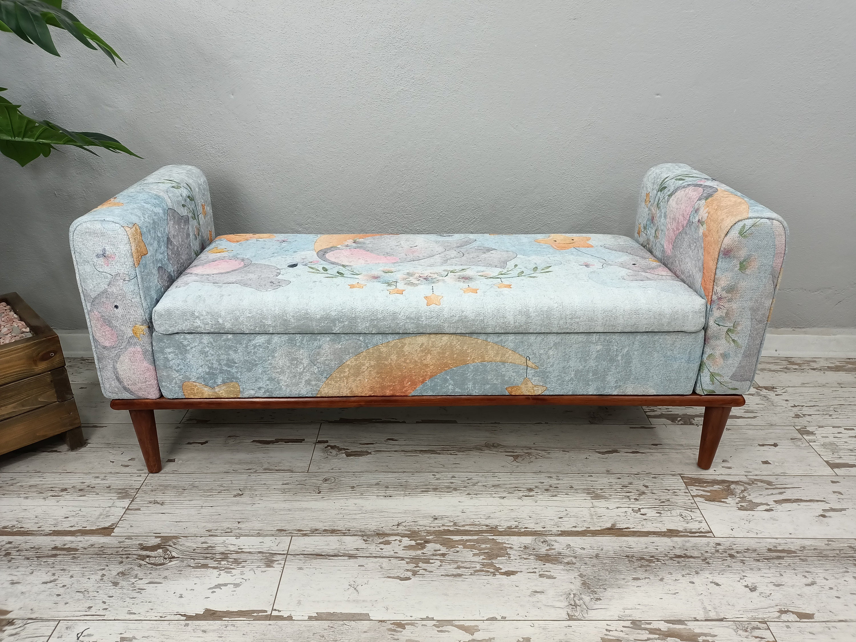 Bench With Arms Etsy UK