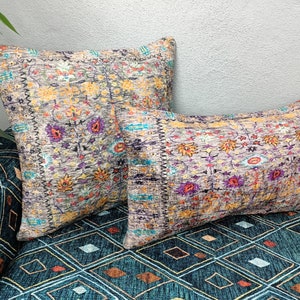 oriental pillow, euro sham cover, rug pillow cover, sofa pillow, lumbar pillow cover, boho pillow, decorative pillow, floor cushion, PT 1020 image 6