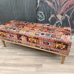 Ottoman Storage, Trunk Coffee Table, Bedroom Organizer, Shoe Bench, Window Seat, Dressing Table Chair, Storage Piano Bench, Footrest, ST 881